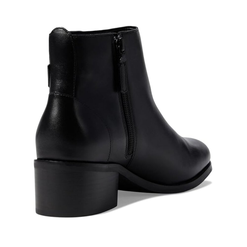 Cole Haan Holis Buckle Bootie Black Leather, Size 7.5 (New) - Picture 3 of 5